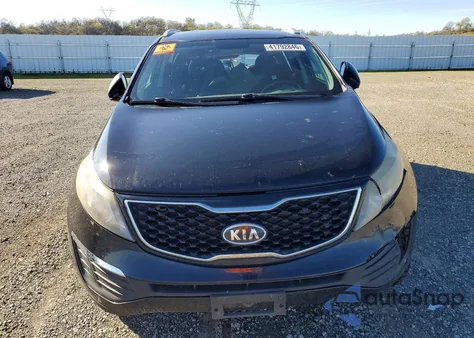 2012 Kia Sportage Lx from USA, damaged, VIN KNDPB3A21C7216445